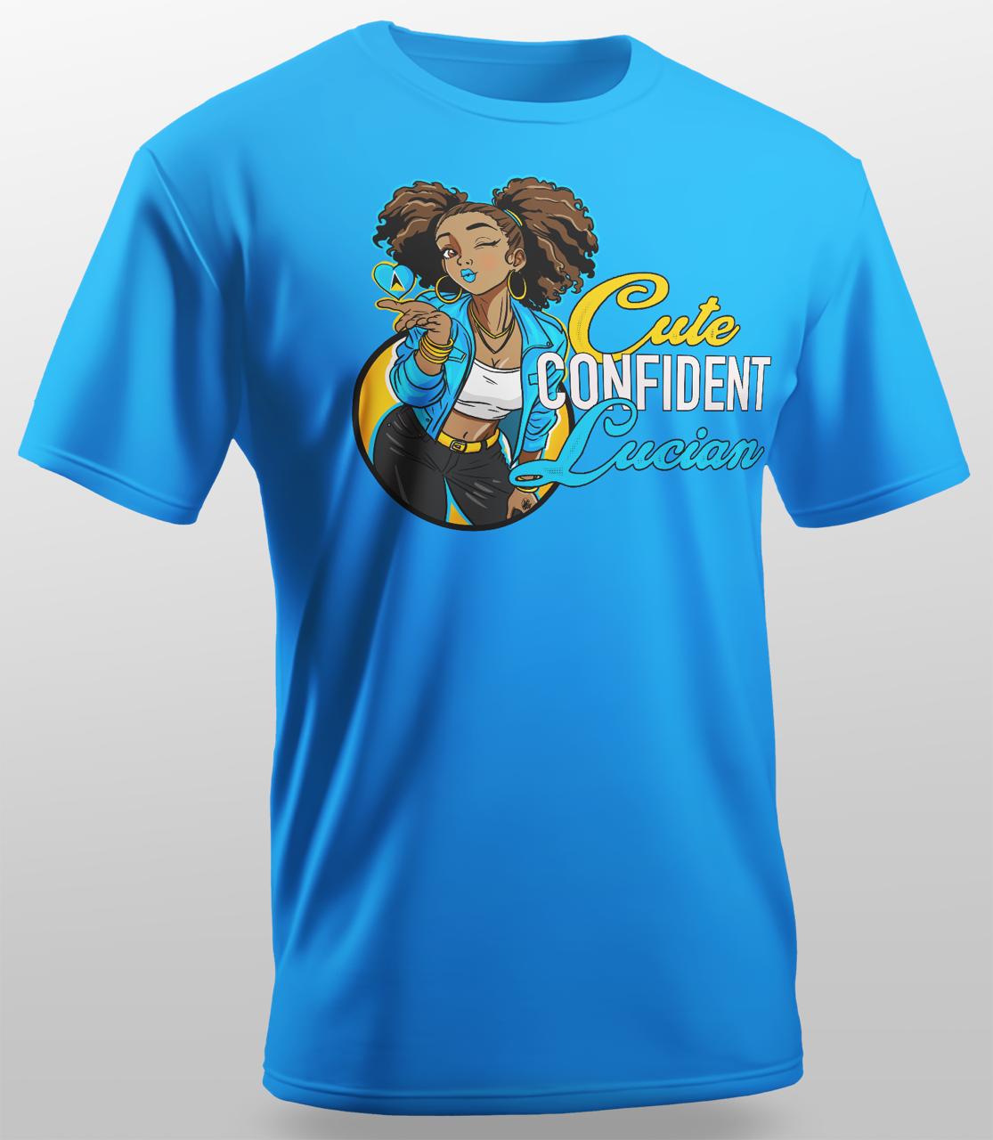 Cute confident Saint Lucien